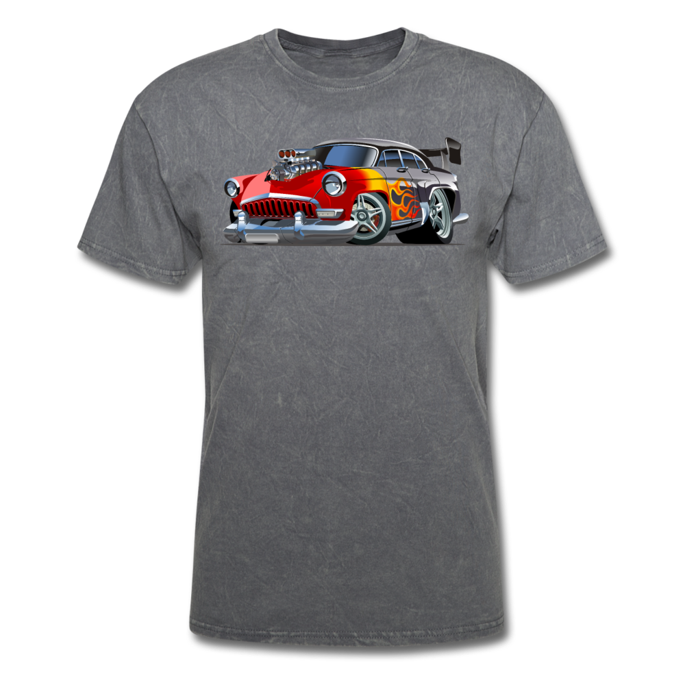 Hot Rod - Retro - Unisex Classic T-Shirt - mineral charcoal gray