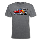 Hot Rod - Retro - Unisex Classic T-Shirt - mineral charcoal gray