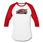 Hot Rod - Retro - Baseball T-Shirt - white/red