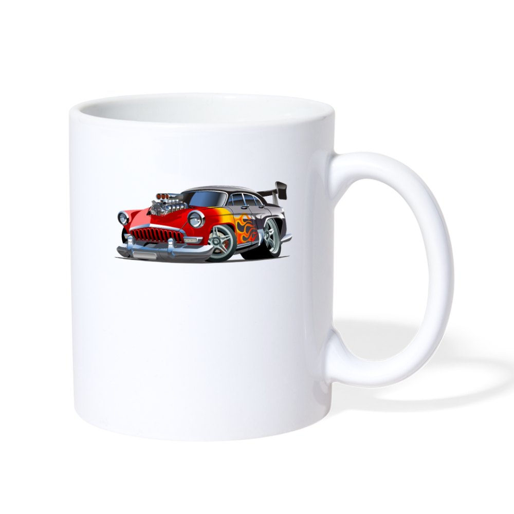 Hot Rod - Retro - Coffee/Tea Mug - white