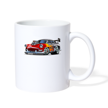 Hot Rod - Retro - Coffee/Tea Mug - white