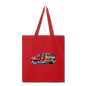 Hot Rod - Retro - Tote Bag - red