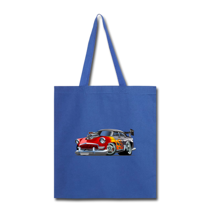 Hot Rod - Retro - Tote Bag - royal blue