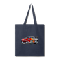 Hot Rod - Retro - Tote Bag - navy