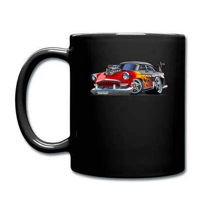 Hot Rod - Retro - Full Color Mug - black