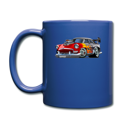 Hot Rod - Retro - Full Color Mug - royal blue