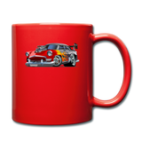 Hot Rod - Retro - Full Color Mug - red
