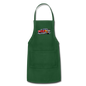 Hot Rod - Retro - Adjustable Apron - forest green