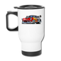 Hot Rod - Retro - Travel Mug - white