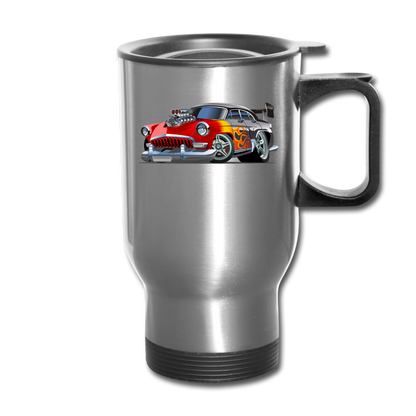 Hot Rod - Retro - Travel Mug - silver