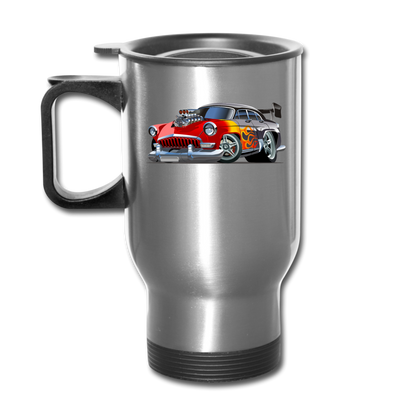 Hot Rod - Retro - Travel Mug - silver