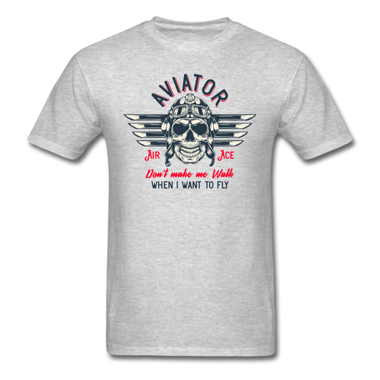 Aviator - Air Ace - Unisex Classic T-Shirt - heather gray