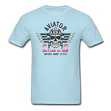 Aviator - Air Ace - Unisex Classic T-Shirt - powder blue