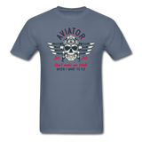Aviator - Air Ace - Unisex Classic T-Shirt - denim