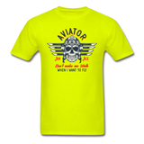 Aviator - Air Ace - Unisex Classic T-Shirt - safety green
