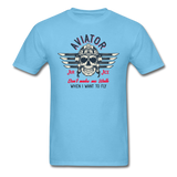 Aviator - Air Ace - Unisex Classic T-Shirt - aquatic blue
