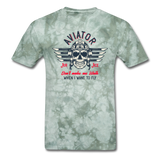 Aviator - Air Ace - Unisex Classic T-Shirt - military green tie dye
