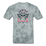 Aviator - Air Ace - Unisex Classic T-Shirt - grey tie dye