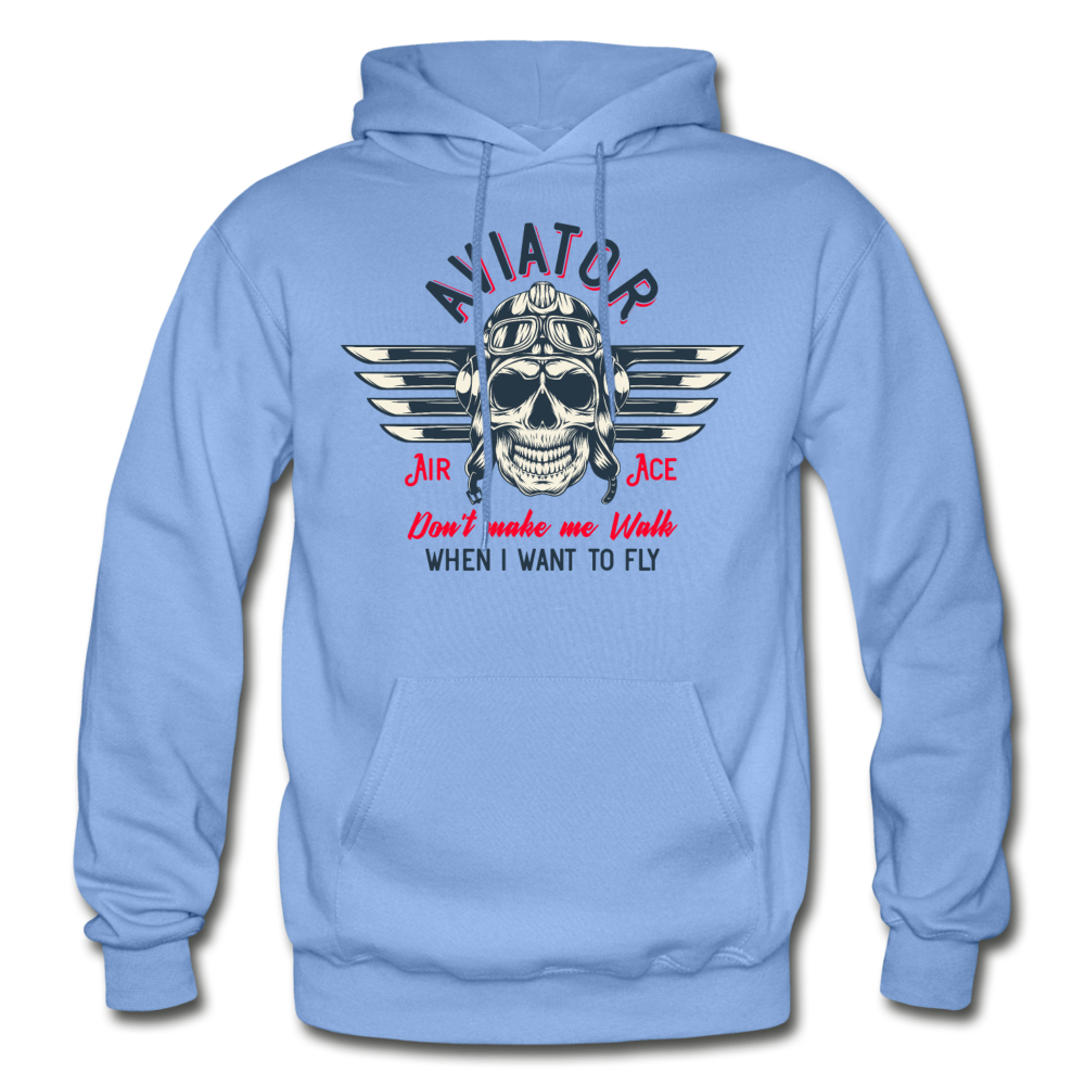 Aviator - Air Ace - Gildan Heavy Blend Adult Hoodie - carolina blue