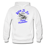 Born To Fly - Endless - Gildan Heavy Blend Adult Hoodie - white