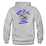 Born To Fly - Endless - Gildan Heavy Blend Adult Hoodie - heather gray
