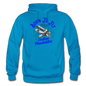 Born To Fly - Endless - Gildan Heavy Blend Adult Hoodie - turquoise