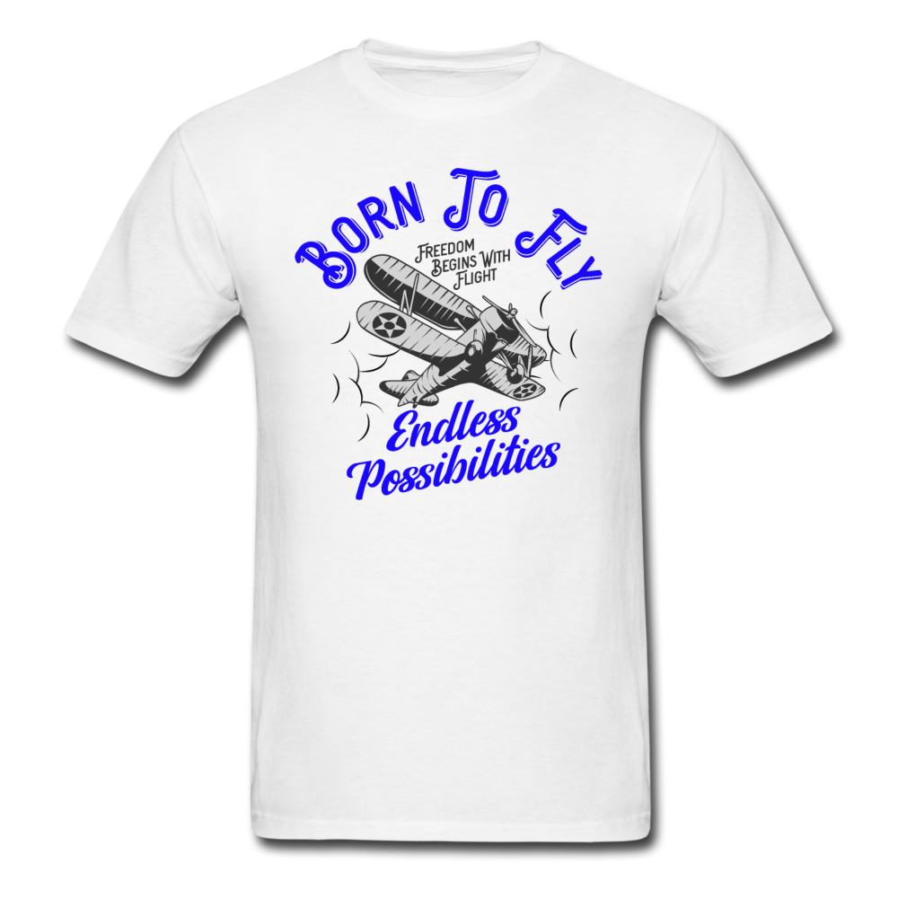 Born To Fly - Endless - Unisex Classic T-Shirt - white