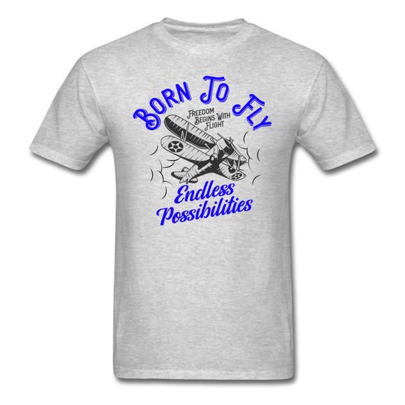 Born To Fly - Endless - Unisex Classic T-Shirt - heather gray