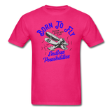 Born To Fly - Endless - Unisex Classic T-Shirt - fuchsia