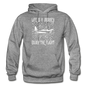 Life Is A Journey - Flight - White - Gildan Heavy Blend Adult Hoodie - graphite heather