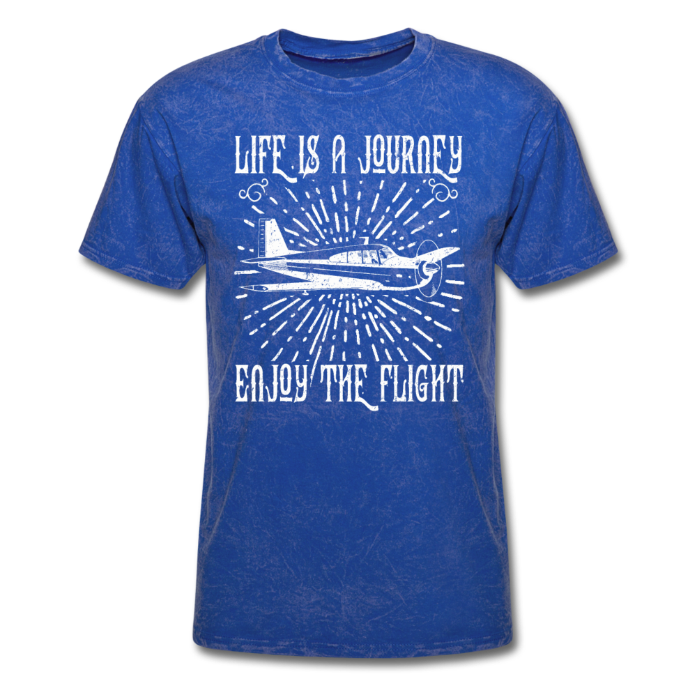 Life Is A Journey - Flight - White - Unisex Classic T-Shirt - mineral royal