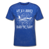 Life Is A Journey - Flight - White - Unisex Classic T-Shirt - mineral royal