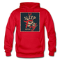 Eat Sleep Fly Repeat - Gildan Heavy Blend Adult Hoodie - red