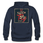 Eat Sleep Fly Repeat - Gildan Heavy Blend Adult Hoodie - navy