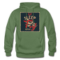 Eat Sleep Fly Repeat - Gildan Heavy Blend Adult Hoodie - military green