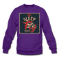 Eat Sleep Fly Repeat - Crewneck Sweatshirt - purple