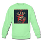 Eat Sleep Fly Repeat - Crewneck Sweatshirt - lime