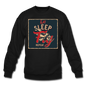 Eat Sleep Fly Repeat - Crewneck Sweatshirt - black