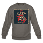 Eat Sleep Fly Repeat - Crewneck Sweatshirt - asphalt gray