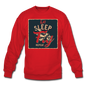 Eat Sleep Fly Repeat - Crewneck Sweatshirt - red