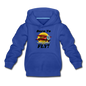 Born To Fly - Red Biplane - Kids‘ Premium Hoodie - royal blue