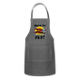 Born To Fly - Red Biplane - Adjustable Apron - charcoal