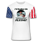 I'd Rather Be Flying - Women - Stars & Stripes T-Shirt - white