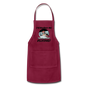 I'd Rather Be Flying - Women - Adjustable Apron - burgundy