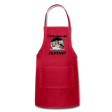 I'd Rather Be Flying - Women - Adjustable Apron - red
