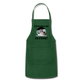 I'd Rather Be Flying - Women - Adjustable Apron - forest green