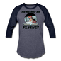 I'd Rather Be Flying - Women - Baseball T-Shirt - heather blue/navy