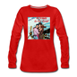 Flying Is For Girls - Women's Premium Long Sleeve T-Shirt - red