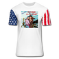 Flying Is For Girls - Stars & Stripes T-Shirt - white