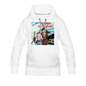 Flying Is For Girls - Women’s Premium Hoodie - white